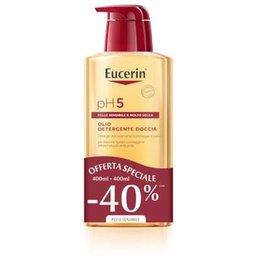 pH5 Pack Huile Douche Nettoyante Peau Sensible 2x400ml