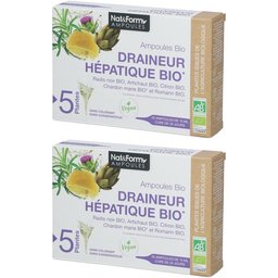 Nat & Form Ampoules Draineur hépatique BIO