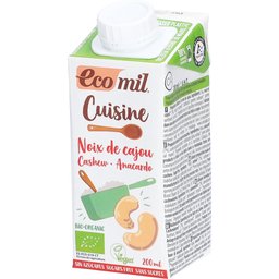 Cuisine noix de cajou sans sucres Bio 200 ml