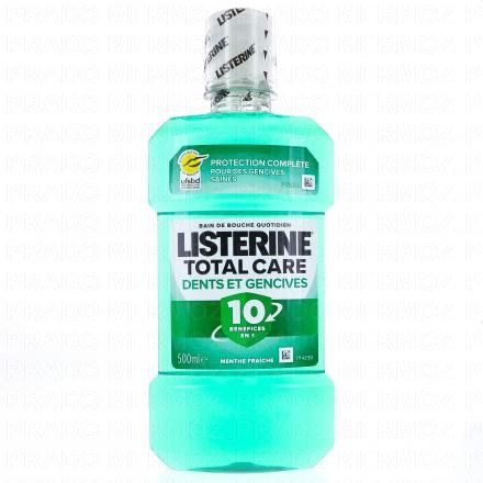 Total Care - Bain de bouche protection dents et gencives flacon 500ml