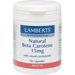 Beta Carotène Carotène Naturel 15mg 90caps.