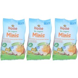 Minis Barres aux fruits Banane-Orange bio