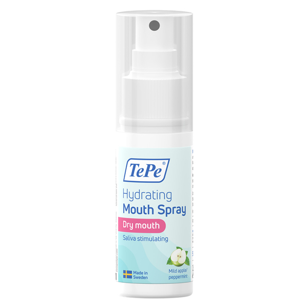 Spray Buccal Hydratant Stimulateur de salive, pomme et menthe douce
