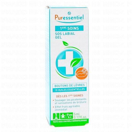 S.O.S labial Gel réparateur aux 10 huiles essentielles tube 5ml