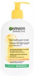 SkinActive Gel Nettoyant Hydratant Éclat 250 ml - Flacon-Pompe 250 ml
