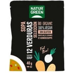 Soupe biologique Sélection de 12 légumes 40 g