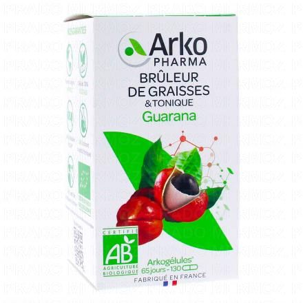 Arkogélules - Guarana bio 130 gélules