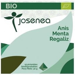 anós anós menthe réglisse bio boîte 15 pyramides