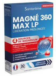 Magné 360 Max LP Libération Prolongée 30 Comprimés - Boîte 30 comprimés