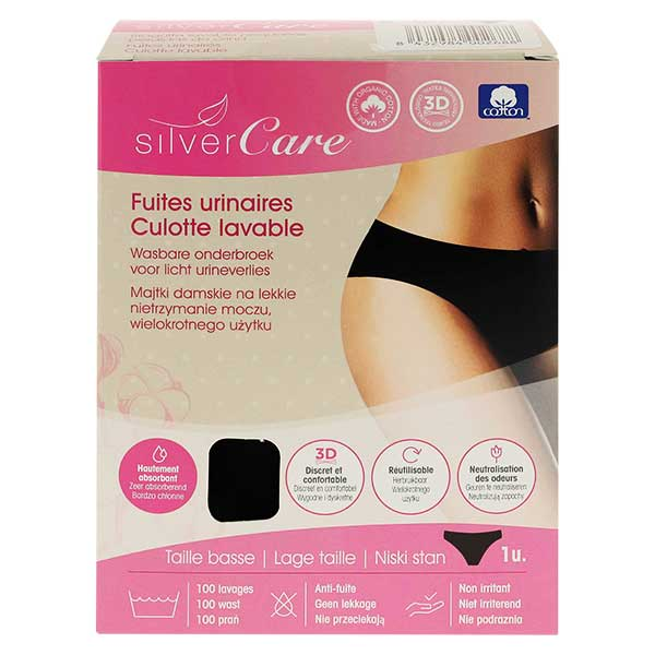 Incontinence Culotte Taille Basse - T. S (34/36)