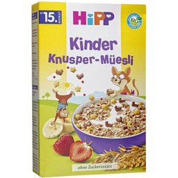 Kids Crunchy Muesli Sin Azúcar Añadido Bio 200g