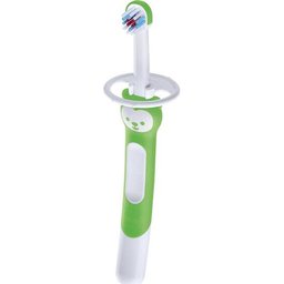 Brosse à dents pour bébés Apprentissage Brosse de formation 5+M Vert 1 U