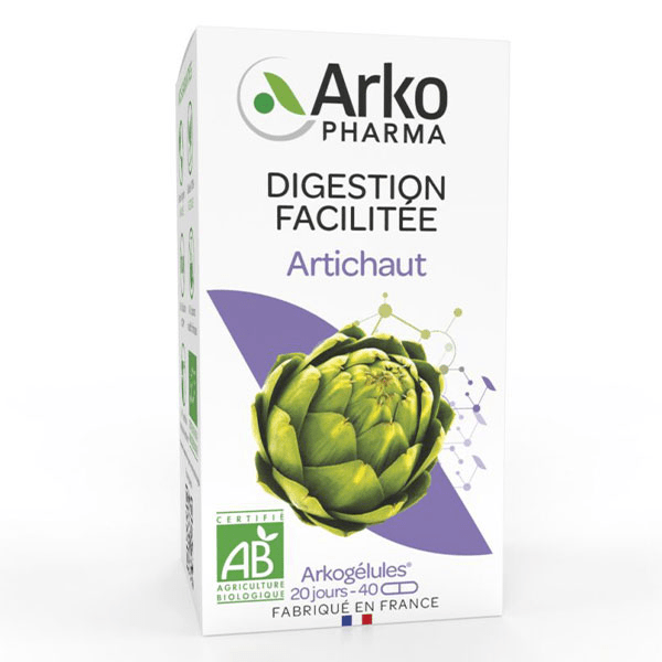 Arkogélules Artichaut Bio 40 gélules
