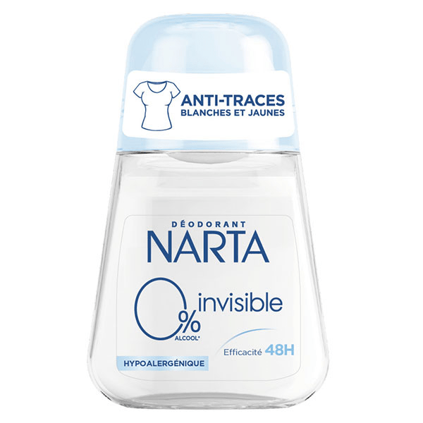 Invisible 0% Déodorant Bille 48h 50ml