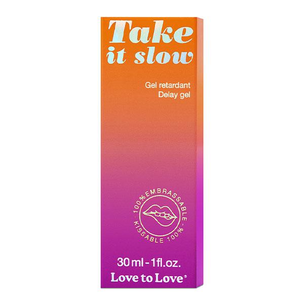 Take It Slow - Gel Retardant - 100% d'origine naturelle - 30ml