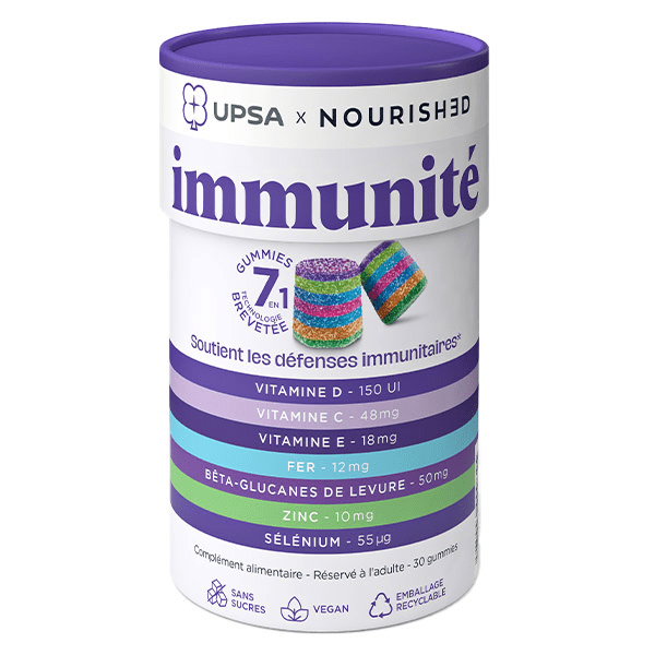 UPSA x Gummies 7 en 1 Immunité 30 gummies