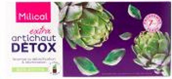 Extra Artichaut Détox 7 Unités - Boîte 7 shots de 10 ml