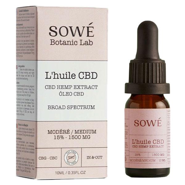Huile CBD Bio Broad Spectrum 15% 10ml