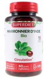 Marronnier d'Inde Bio 120 Gélules - Pot 120 gélules