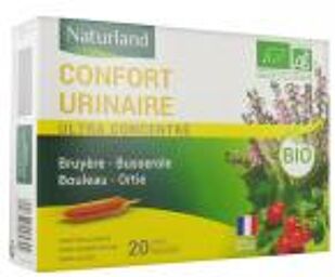 Confort Urinaire Bio 20 Ampoules Buvables de 10 ml - Boîte 20 ampoules de 10 ml