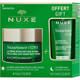 Nuxuriance Ultra La Crème Riche Anti-Âge Global 50ml + La Crème Nuit Anti-Âge Global 15ml