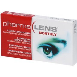 PharmaLENS® Monthly Lentilles mensuelles -0.75