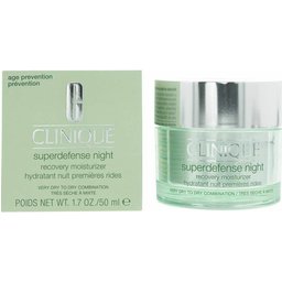 Superdefense Crème Hydratante de Nuit Récupération 1/2 Crème 50ml