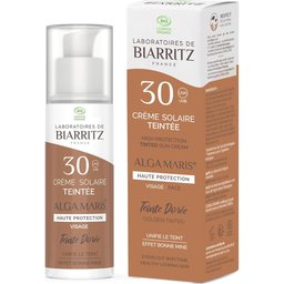 Crème Visage Couleur Dorée Spf30 50ml