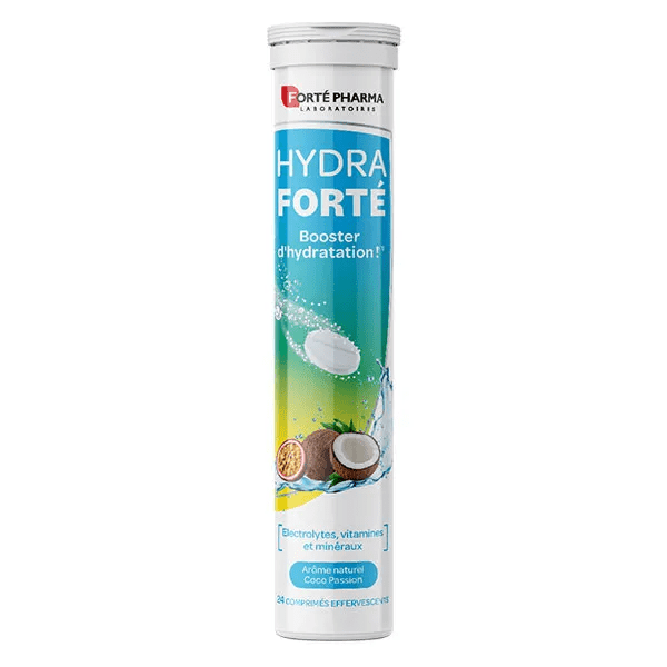 HydraForté Hydratation Coco Passion Electrolytes 24 comprimés