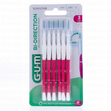 Bi direction brossettes interdentaires n°2614 - 1.2mm x 6