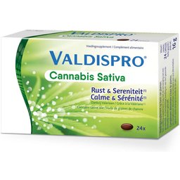 Cannabis Sativa | Valériane et huile de graines de chanvre
