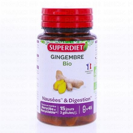 Gingembre Bio 45 gélules
