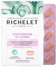 Régénération de la Peau Complément Alimentaire 60 Comprimés - Boîte 60 comprimés
