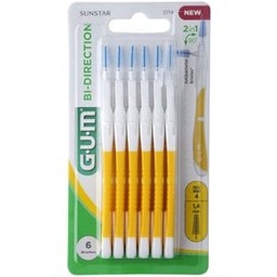 Brosse Interdentaire Bi-Directionnelle 14mm 6 Pièces