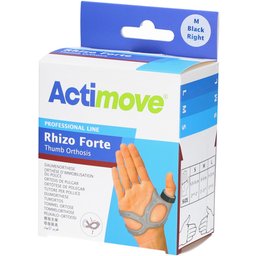 Actimove Rhizo Forte Droite M Noir