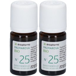 Huile essentielle Palmarosa bio N°25