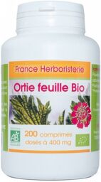 ORTIE piquante BIO AB 200 comprimés dosés à 400 mg en comprimés.