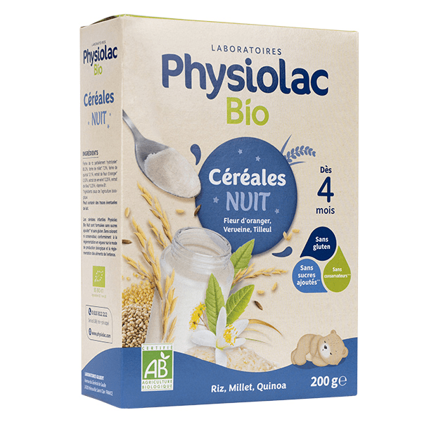 Bio Céréales Nuit 4M+ 200g