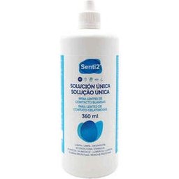 Única Solución con Ácido Hialurónico + Portalentes 360ml