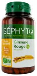 Ginseng Rouge Bio 200 Gélules - Pot 200 gélules