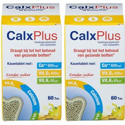 Vanille DUO Prix Réduit | Calcium | Os