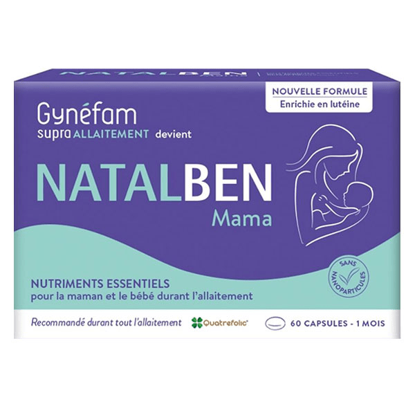 Gynefam Natalben - Mama – post-partum  60 capsules - 1 mois