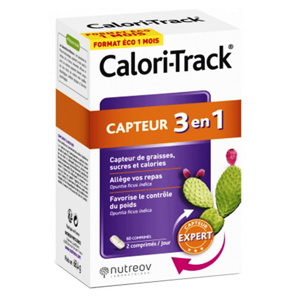 Physcience Calori-Track Capteur de Graisses Sucres & Calories 60 comprimés