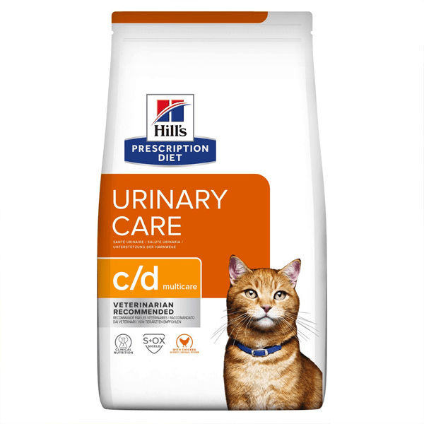 Prescription Diet Feline C/D Multicare Urinary Care Croquette Poulet 1,5kg