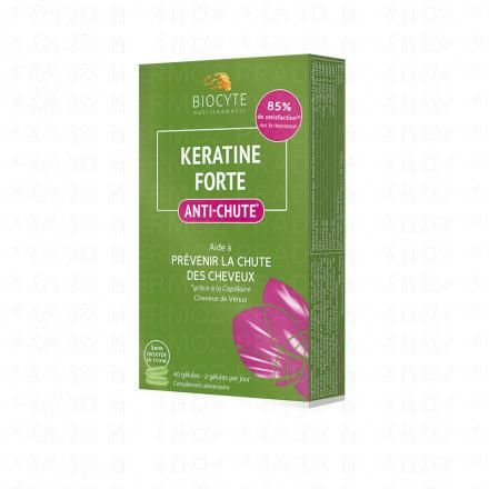 Keratine forte anti-chute 40 gélules