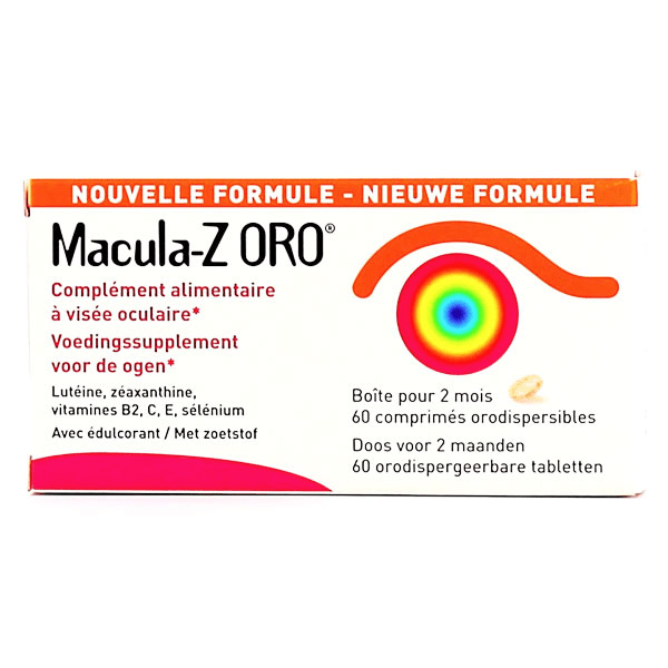 Macula-Z ORO Visée Oculaire 60 comprimés