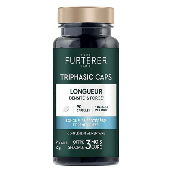 Furterer Triphasic Active Grow Complément alimentaire longueur Caps 90