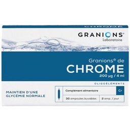 Chrome 200µg 30 Ampoules