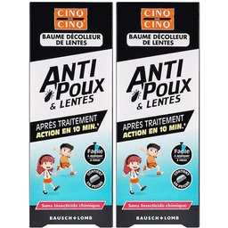 Cinq SUR Cinq Baume Décolleur de Lentes & Anti-Poux