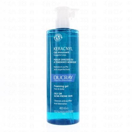Keracnyl - Gel moussant visage et corps 400ml